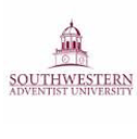 Southwestern Adventist University校徽