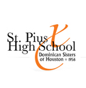 St. Pius X High School校徽