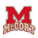 Bishop McCort Catholic High School校徽