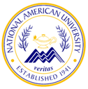 National American University-Roseville校徽