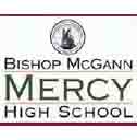Bishop McGann-Mercy Diocesan High School校徽