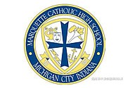 Marquette Catholic High School校徽