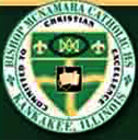 Bishop McNamara Catholic High School校徽