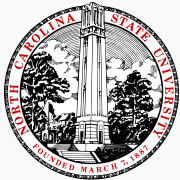 North Carolina State University at Raleigh校徽
