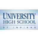 University High School of Indiana校徽