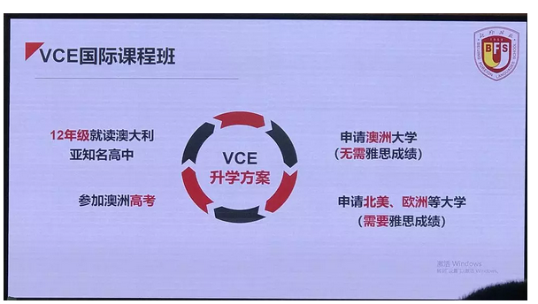 VCE国际课程班