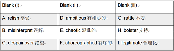 ETS的GRE填空出题思路