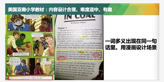 美国亚裔小学教材《OWE》合理的教学内容