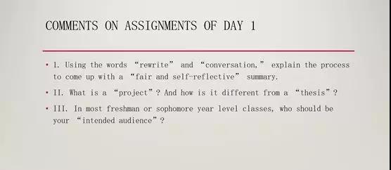 美国大学写作课