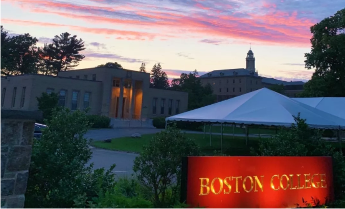 波士顿学院一角 波士顿学院一角