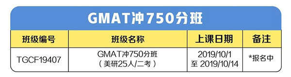 GMAT冲750分班 GMAT冲750分班