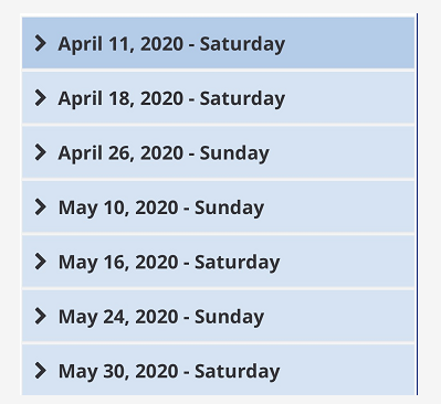 2020年1-5月香港托福考试时间 2020年1-5月香港托福考试时间