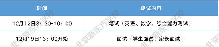 近期入学考试安排 近期入学考试安排