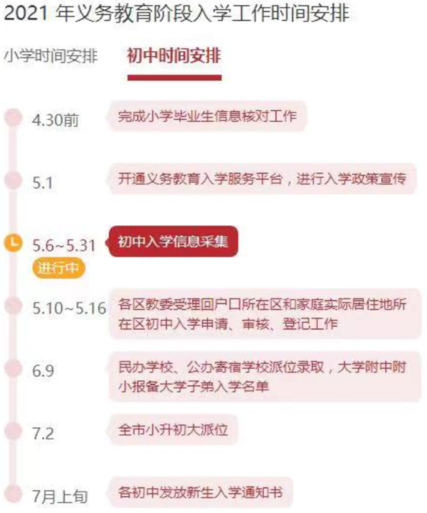 北京市义务教育入学服务平台官网截图