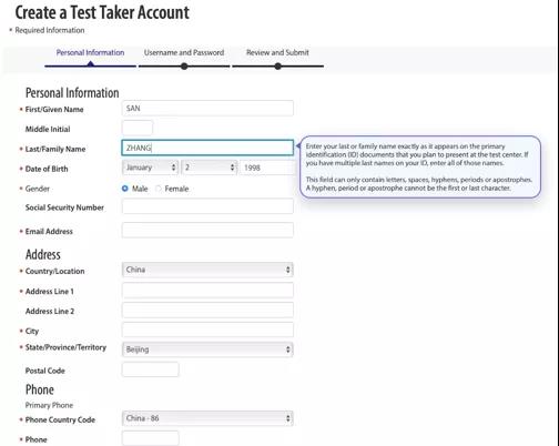 GRE在家考报名全流程