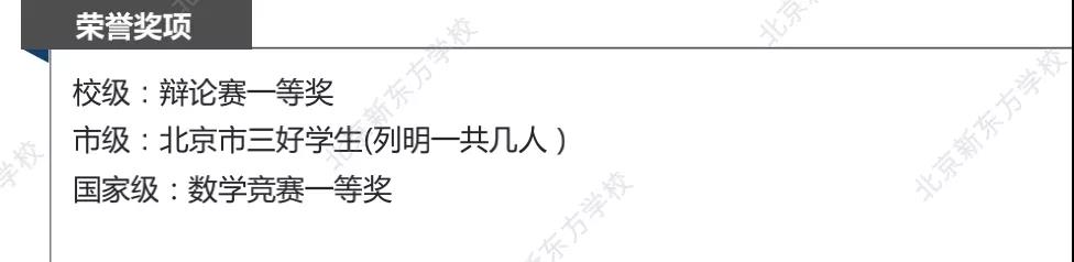 国际学校入学简历