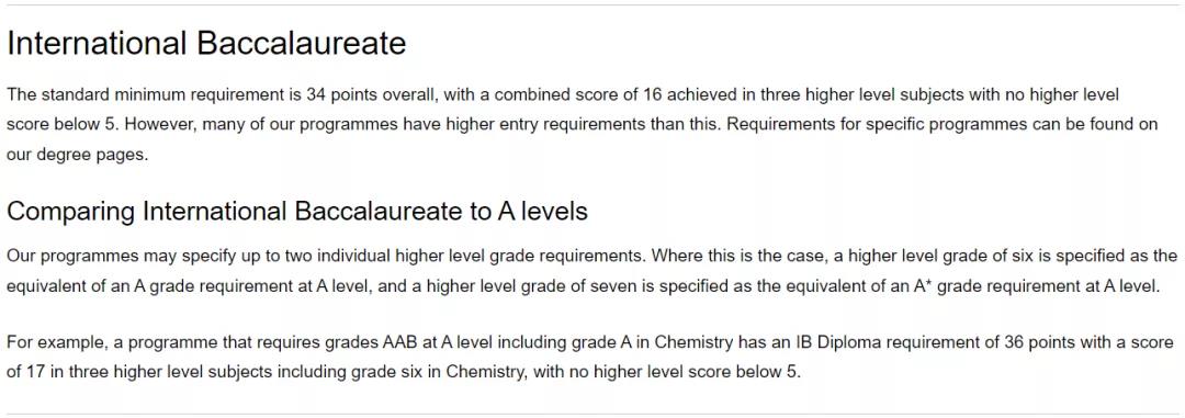 IB可以申请哪些大学