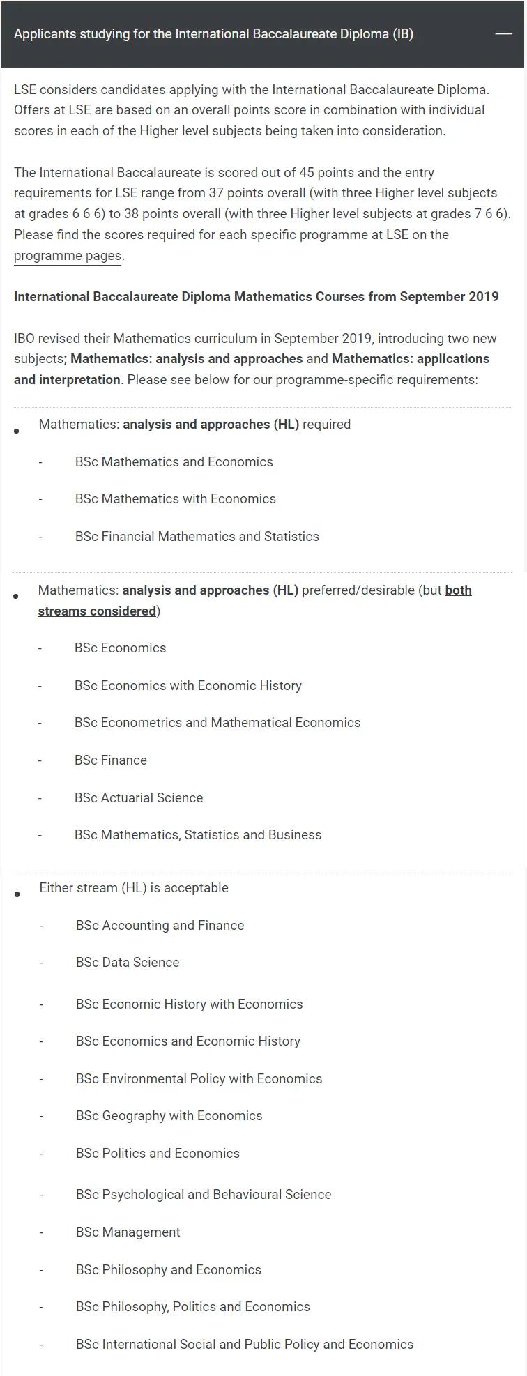 IB可以申请哪些大学