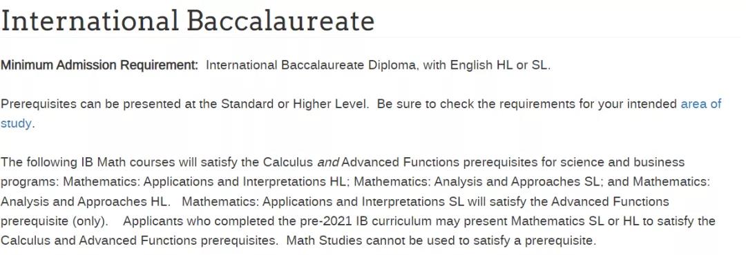 IB可以申请哪些大学
