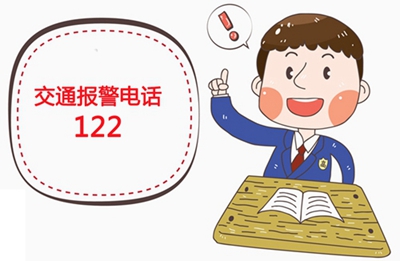 拨打交警电话122